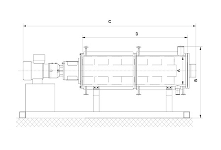Thin Film Evaporator - Horizontal